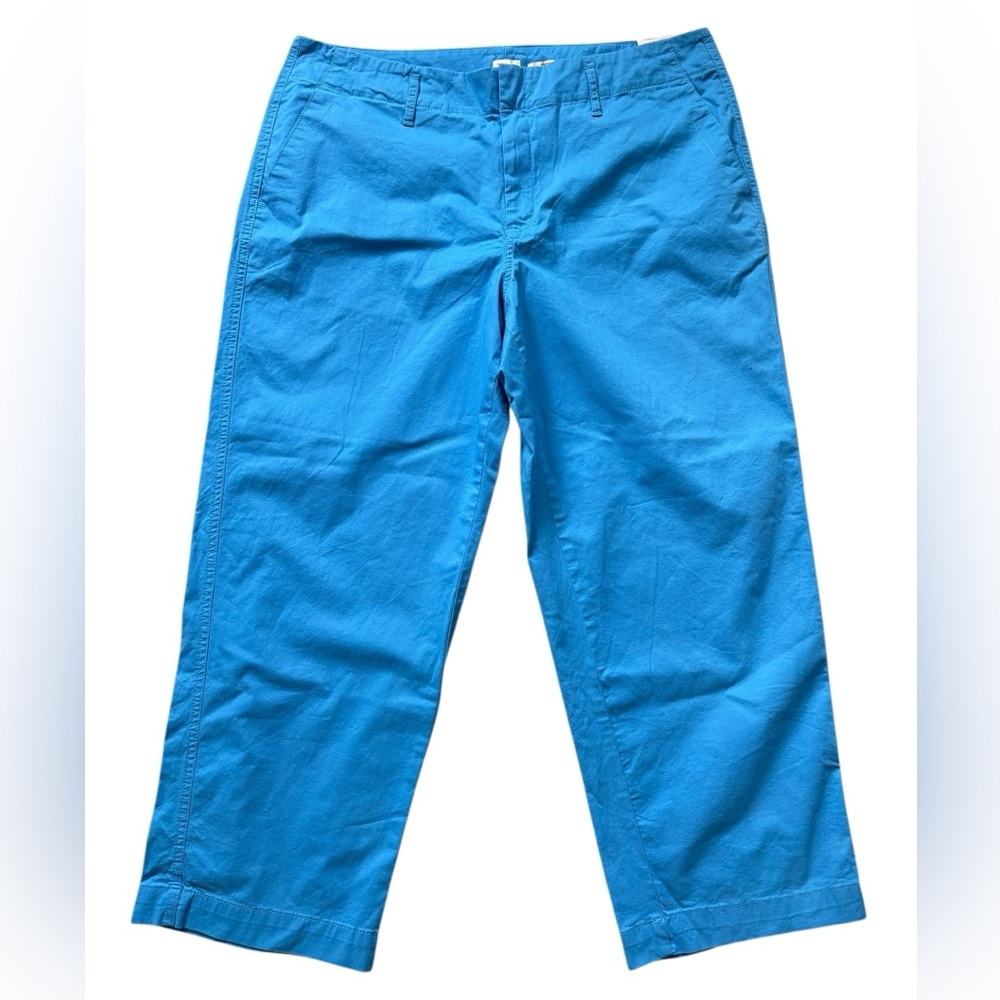 A New Day Blue Straight Leg High Rise Pants Size 16